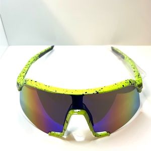 Cycling Sport Polarized Sunglasses Large Retro Rimless 80's 90's Glasses